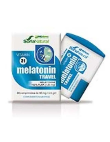 Pack 2 Melatonina Travel 90 Comp Mgdose Sueño Natural