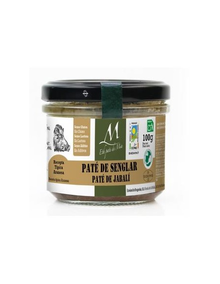 Pate De Ciervo 100 gramos Eco Sg de Eth Pate De Mia