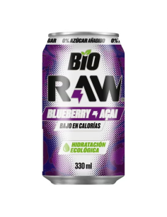 Bebida Isotónica Sabor Arándano Y Acai Bio, 330 Ml de Raw