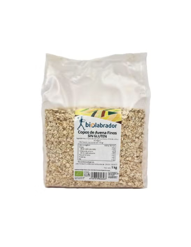 Copos de Avena Finos SIN GLUTEN de Biolabrador