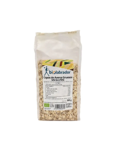Copos De Avena Gruesos Sin Gluten 500Gr. de Biolabrador