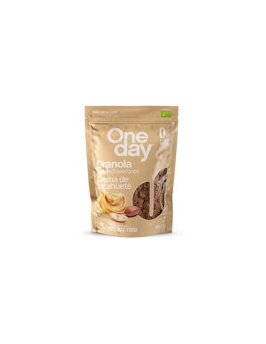 One Day Granola Crema De Cacahuete Bio 300 g  de One Day Granolas