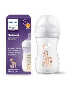 Biberon Natural Response Jirafa 260Ml Scy903/66 de Avent