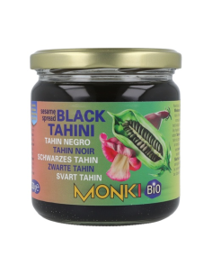 Tahin De Sesamo Negro 330Gr.  Bio S/Sal de Monki