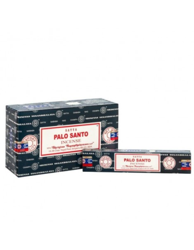 Incienso Palo Santo Sticks Caja 12/U 12 x 15g  de Satya Inciensos