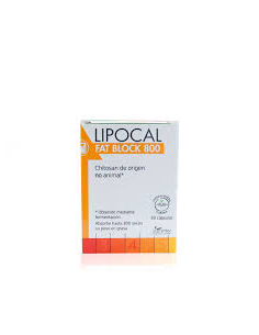Lipocalblok 600 60 Cap Nueva Formula Chitosan Veg de Vaminte