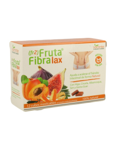 Fruta+Fibra Lax Acelera 12 Cubos Masticables 120 G de Vamint