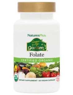 Garden Folato 60 cápsulas Natures Plus | Salud y Bienestar