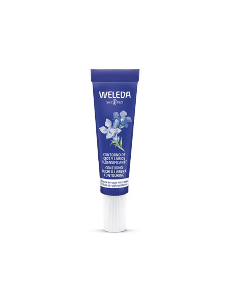 Contorno de Ojos y Labios Redensificante de Genciana Azul y Edelweiss 10ml  de Weleda