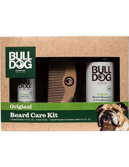Kit Beard Care 3 Piezas de Bulldog