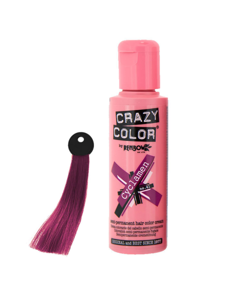 Crazy Color Tinte Capilar Semi Permanente 100 Ml41 Cyclamen de Crazy Color