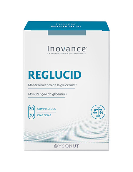 Reglucid 30 Comprimidos Inovance  Control y Bienestar Diarios