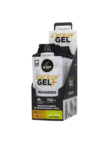 Gel Energetico Plus Lima Limon 40 Gr Sport Live de Drasanvi