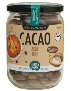 Raw Granos De Cacao Troceados 250 G de Terrasana