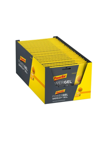 Powergel Shots Naranja Cajita 24 Unid 60Gr de Power Bar