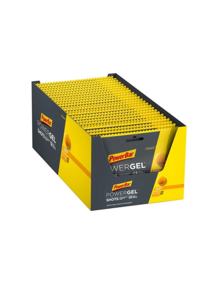 Powergel Shots Naranja Cajita 24 Unid 60Gr de Power Bar