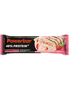 Barritas Proteinplus Crisp 40% Fresa-Choco Bl. 12U de Power Bar
