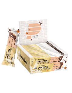 Barritas Protein Soft Layer Vanilla Toffee 12Ud de Power Bar