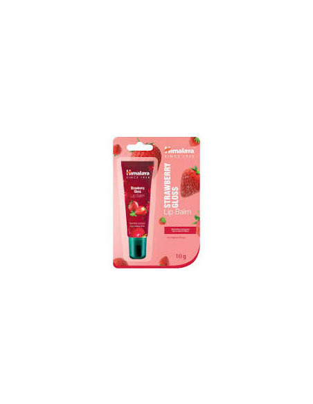 Balsamo Labial Brillo Fresa Gel 10 Gr. de Himalaya
