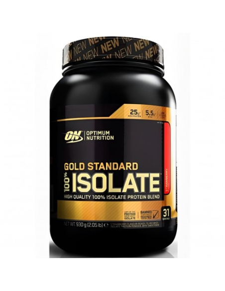 On 100% Gold Standard Isolate Strawberry 930Gr de Optimum Nutrition