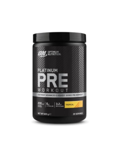 On Platinum Pre Workout Tropical 420G de Optimum Nutrition