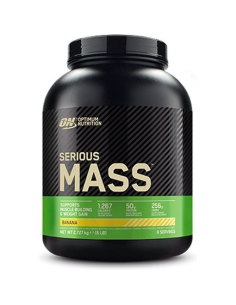 On Serious Mass Cookies & Cream 2730Gr de Optimum Nutrition