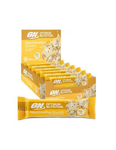 On Marshmallow Crunch Bar 10X65G de Optimum Nutrition