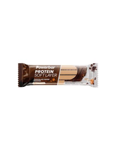 Barritas Protein Soft Layer Choco Bl.-Fresa 12Ud de Power Bar
