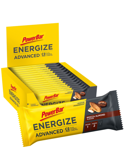 Barritas Energize Advanced Mocca Almond 15Ud de Power Bar