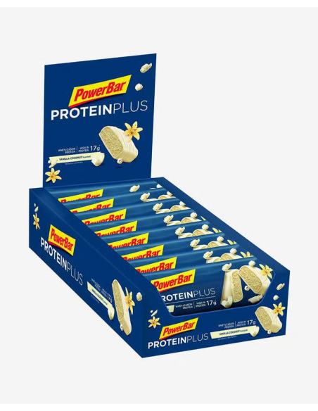 Barritas Proteinplus 30% Vainilla Coco 15Ud de Power Bar