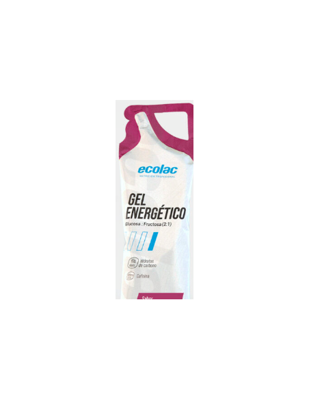 Gel Energetico Frutas Del Bosque C/Cafeina 1 Stick de Ecolac