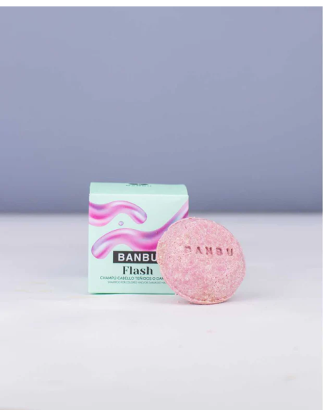 Flash Champu Reparador Solido 75 Gr. de Banbu