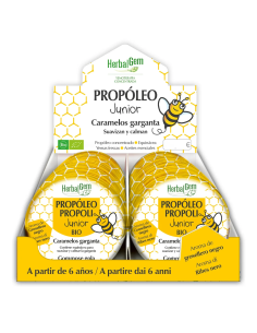 Propoleo Caramelos Junior Expositor Lleno 12 Ref de Herbalgem