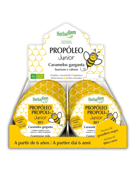 Propóleo Caramelos Junior Herbalgem Expositor 12 unidades