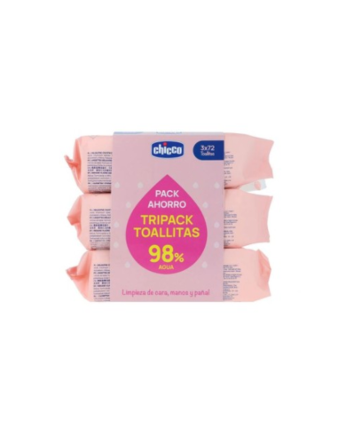 Toallitas Delicate Pack 3X72 Ud de Chicco