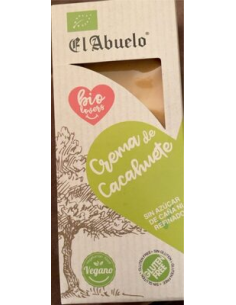 Turron Crema De Cacahuete 200 Gr Eco Sg Vegan de El Abuelo Eco Biolovers