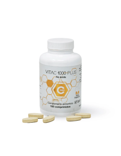 Vita C 1000 Plus No Acida 100 Comp de N&N Nova Nutricion