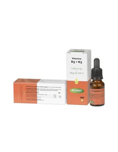 Vitamina D3+K2  Gotas 15 Ml. de Mednat