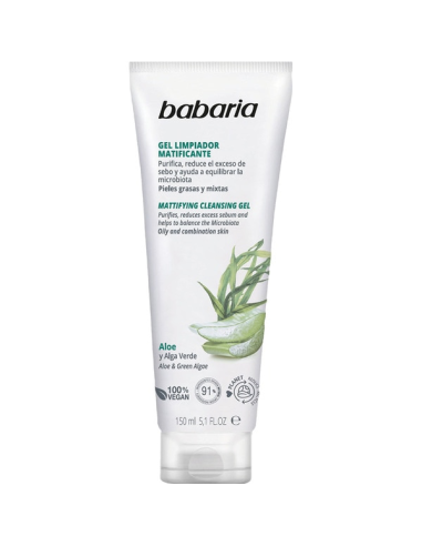 Gel Limpiador Facial Aloe Vera 150 Ml de Babaria