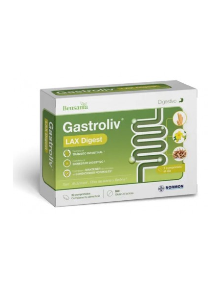 Bensania Gastroliv Lax Digest 30 Comp de Bensania
