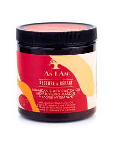 As I Am Mascarilla Restaura Repara Jamaican Black Aceite De de As I Am