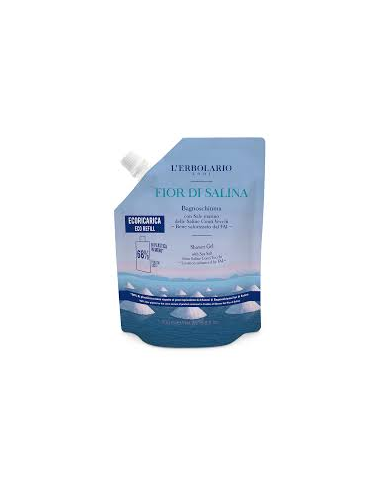 Flor De Salina Eco Recarga Gel De Baño 500 Ml de L´Erbolario