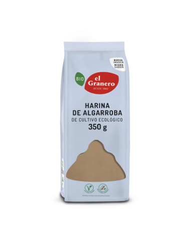 Harina De Algarroba Cruda Bio  350 Gr de Bibonatur