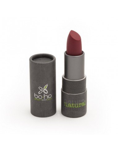 Barra de Labios Mate Burgundy Kiss 110 Bio Boho Green 3,5g