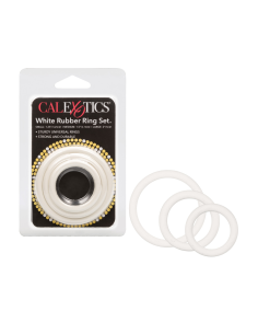Rubber Ring Blanco Set 3 Piezas de Calexotics