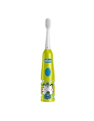 Cepillo Dental Electrico Verde Tiger 36M+ de Chicco