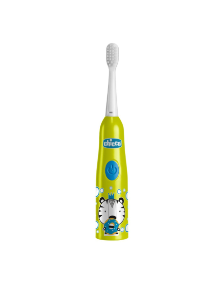 Cepillo Dental Electrico Verde Tiger 36M+ de Chicco
