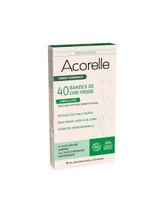 Bandas Cera Fria Cuerpo 40Uds de Acorelle