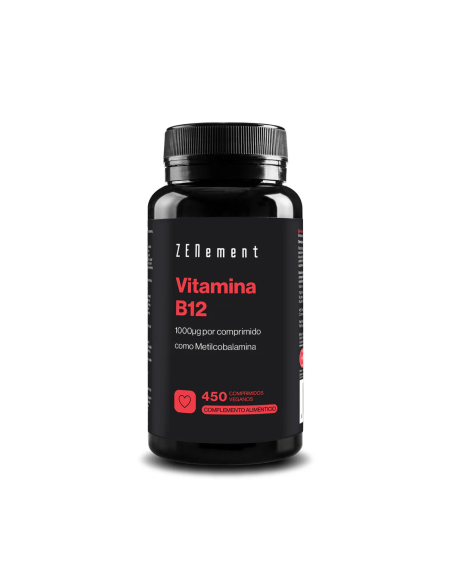 Vitamina B12 450 Comp Veganos de Zenement