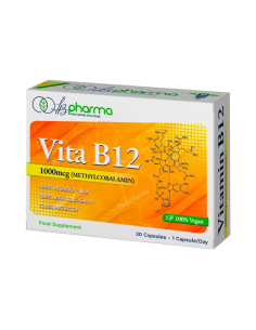 Vita B12 30 Cap de Lb Pharma